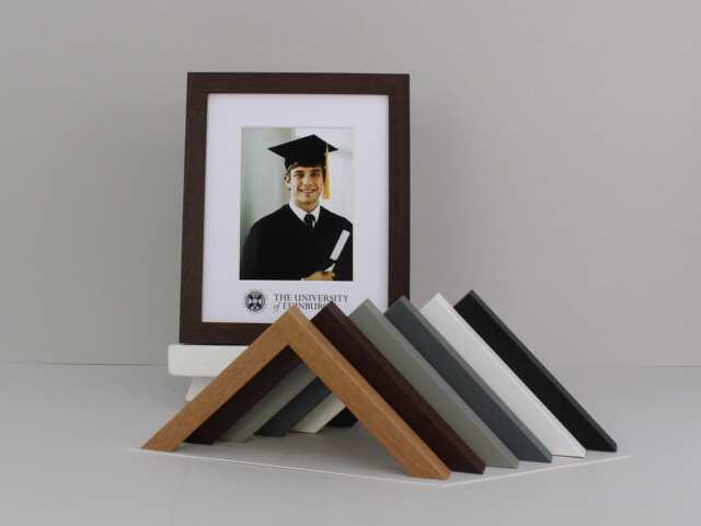 Graduation Frames For Mounted University Pictures - Unusual Size Frame Pre-Mounted Picture To Stand Or Hang - image 1