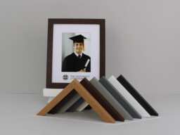 Graduation Frames For Mounted University Pictures - Unusual Size Frame Pre-Mounted Picture To Stand Or Hang - thumbnail 1