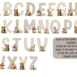 Forest Animal Pillow, Cushion, Woodland Gift, Personalised Decor, Animals - thumbnail 3