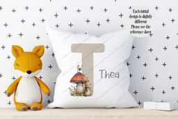 Forest Animal Pillow, Cushion, Woodland Gift, Personalised Decor, Animals - thumbnail 1