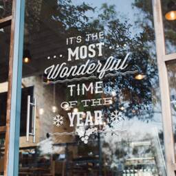 Christmas Sticker For Windows Xmas Shop Window Display Home Decoration Decal - thumbnail 2