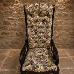 Antique Victorian Armchairs - Deep Buttoned Scroll Arm Fireside Seating - thumbnail 3