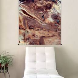 Nature Wall Hangings - Fabric Tapestry Landscape Earth Colorful Hippie Yoga Gift Dasht-E Kavir - thumbnail 2