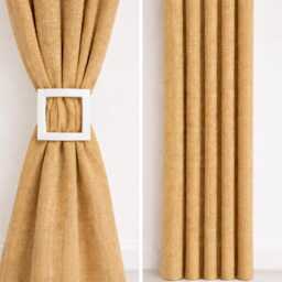 Set Of 2 Curtain Tie Backs, Holdbacks, Wall Mount Tieback, Drapery Holdback, Pull Back, Holder