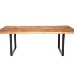 Live Edge Oak Dining Table With Optional Bench - thumbnail 2