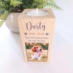 Pet Memorial Candle - Loss Of Dog Light A Candle - thumbnail 3