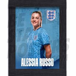 Lionesses Russo 23/24 Away Headshot Poster - Officially Licensed Product A4/A3 Framed Options - thumbnail 2