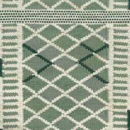 Handwoven Wool Kilim Rug Scandinavian Geometric Design, Custom Made - thumbnail 2