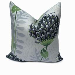 Thibaut Tiverton Celon Collection Cushion Cover Pillow Double Sided Black - thumbnail 2