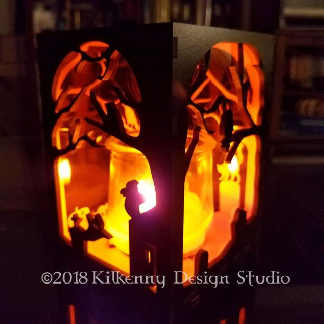 Graveyard, Halloween, Candle Lantern - image 1