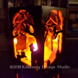 Graveyard, Halloween, Candle Lantern