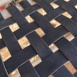 Moroccan Wooden Handmade Storage Bench - thumbnail 4