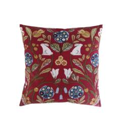 "Cushion Cover in Clarke & Red Forrester Rabbit 14"" 16"" 18"" 20" - thumbnail 1