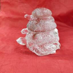 Hand Carved Turtles Crystal, Crystal Tortoise, Carving, Gemstone Turtle, Turtle Figurine, Housewarming Gift, Spirit Animal Stone - thumbnail 1