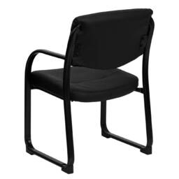 Custom Designed Executive Side Reception Chair With Sled Base Personalized Name - thumbnail 2