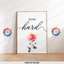 Home Office Prints - Set Of 3 Posters - Minimalist Desk Decor Work From Wall Art Red Wfh Gifts Coworker Workplace Pictures - thumbnail 3