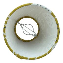Candle Clip Lampshade, Handmade Lampshades, Table Yellow Wall Lamp Shade, On Lampshade - thumbnail 3