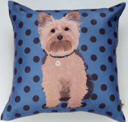 Yorkshire - Short Fur Pillow Cover - thumbnail 1