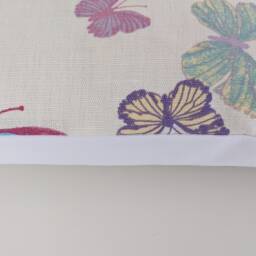 "Cushion Cover in Laura Ashley Rainbow Butterflies 14"" 16"" 18"" 20" - thumbnail 2