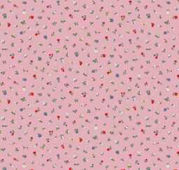 Liberty London Pink Floral Crib Sheet, Pillowcase & Changing Pad Cover - thumbnail 1