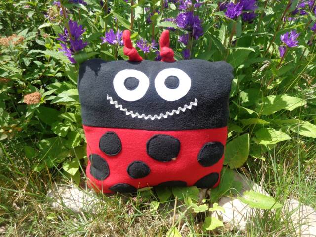 The Lady Bugg Pillow
