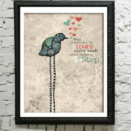This Is Your Journey Print, Print About Journey, Gift For Someone Moving Away, College Grad Gift, Journey Starts With One Step, Wanderlust - thumbnail 3