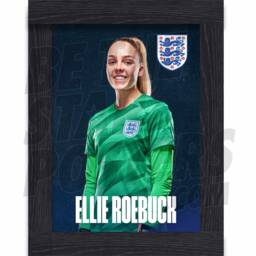 Lionesses Roebuck 23/24 Home Headshot Poster - Officially Licensed Product A4/A3 Framed Options - thumbnail 2