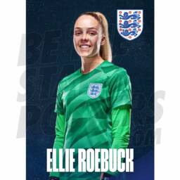 Lionesses Roebuck 23/24 Home Headshot Poster - Officially Licensed Product A4/A3 Framed Options - thumbnail 1
