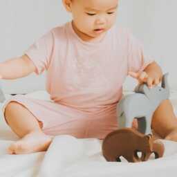Wooden Bear, Animals, Bear Family, Waldorf Toys, Figure Animal, Eco-Friendly Animal Toys, Gift For Baby, Christmas Gift - thumbnail 4