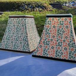 Small Italian Paper Sconce Lampshade Candle Clip - thumbnail 2