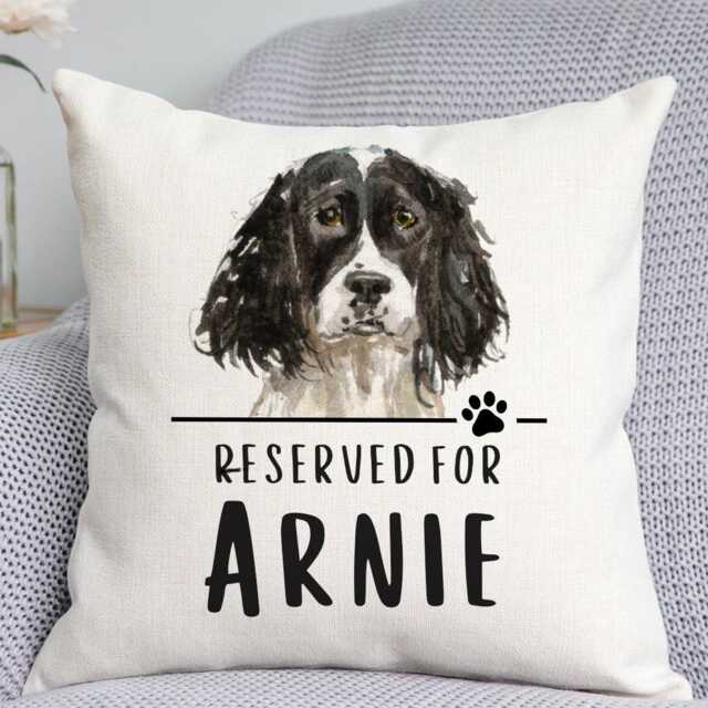Springer Spaniel Cushion - Dog Related Gift Reserved For Dog Cushion Gift - image 1