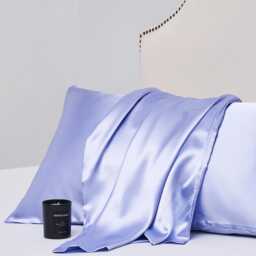 Silky Satin Pillowcase Set Of 2 Pillowcases For Hair & Skin Soft Envelope 50x75 Queen UK - thumbnail 4