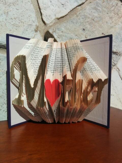 Mother - Folded Book Art Fully Customizable, Mom, Mother's Day - image 1