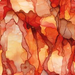 Burnt Orange Watercolour Cushion Cover Lamp Home Decor Gold Pillow Abstract - thumbnail 2