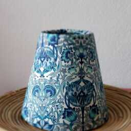 William Morris Liberty Lodden Candle Clip Lampshade - thumbnail 2