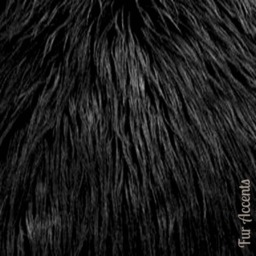 Plush Faux Fur Area Rug - Buffalo Pelt Shape, Handmade Usa - thumbnail 2