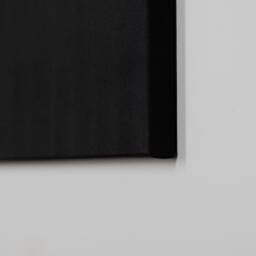 Embroidered Bear Canvas Poster, Single Line Minimalist Framed Wall Art - thumbnail 3