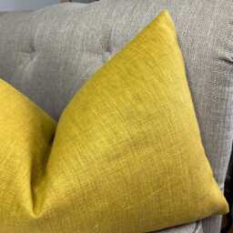 "Cotton Blend Cushion Cover, Lumbar Pillow Cover 12"" X 20" - thumbnail 4