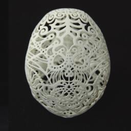 Skull Sculpture Crania Anatomica Filigre - Mini - thumbnail 3