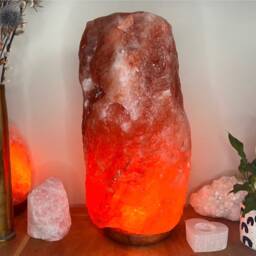 Extra Large Himalayan Salt Lamp, Natural Crystal Night Light - thumbnail 4