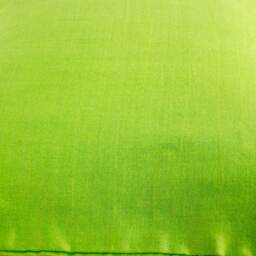Apple Green Raw Silk Pillow Cover - Dupioni Cushion - thumbnail 3