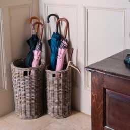 Natural Rattan Umbrella Stand - thumbnail 1