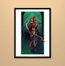 Art Print ~ Anubis - Ii Gods Of Egypt - thumbnail 1