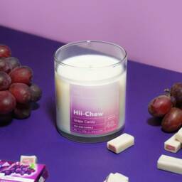 Hii-Chew Grape Candy Candle - Asian Inspired Scented Japanese Soy Wax Boba Gift - thumbnail 2