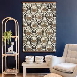 Tulip Textile Canvas Art Modern Floral Tapestry - 476 - thumbnail 2