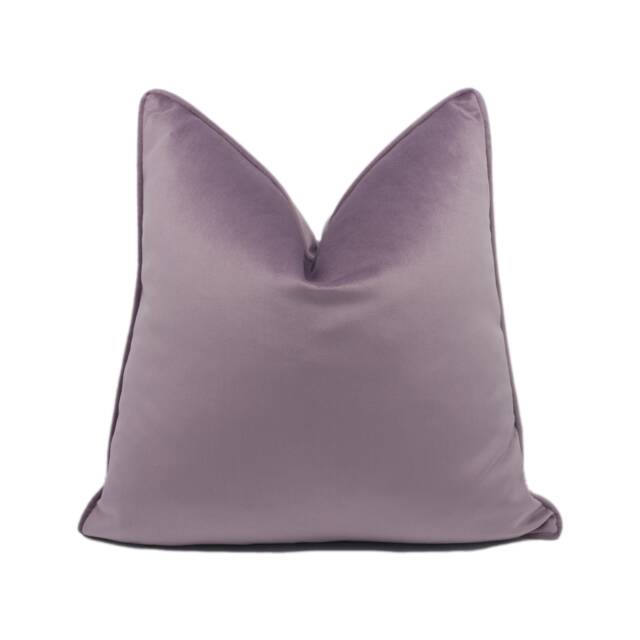 stunning Designer Heather Purple Velvet Cushion Cover - Handmade Throw Pillow Home D??cor - image 1