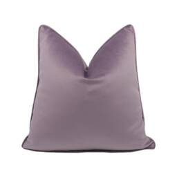 stunning Designer Heather Purple Velvet Cushion Cover - Handmade Throw Pillow Home D??cor