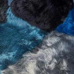 Bespoke Large Area Rug , Bespoke Sizes Sheepskin . Luxe Made To Measure - thumbnail 3