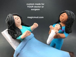 Children's Doctor Gift, Graduation Gift For A Paediatrician, Present Female Doctor, Ob-Gyno Obstetricians Gift - thumbnail 1