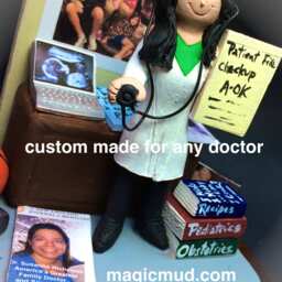 Children's Doctor Gift, Graduation Gift For A Paediatrician, Present Female Doctor, Ob-Gyno Obstetricians Gift - thumbnail 3